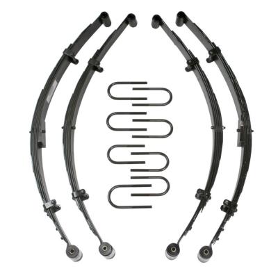 Lift Kit 4 Inch Lift Includes Front Leaf Springs Front/Rear U Bolt Kits Front/Rear Spring Bushing Kits 67-80 Toyota Land Cruiser Skyjacker