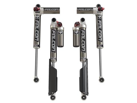 18-Up Jeep Wrangler JL 2 Door SP2 3.3 Fast Adjust Piggyback Shock Kit 2-4.5 Inch Lift Falcon Shocks