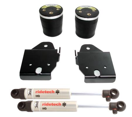Rear Coolride Kit For 1982-1992 F-Body/Firebird Air Springs Brackets HQ Shocks And Hardware Ridetech