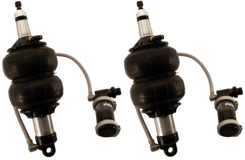 Front TQ Shockwaves For 1964-1967 Chevelle Cutlass For Use W/ Ridetech Lower Arms And Tall Spindles Pair Of Triple Adjustable Shock waves W/ 1/4 Inch Airline Fittings Ridetech