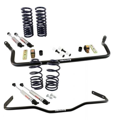 Streetgrip Suspension System For 1964-1967 Chevelle Cutlass W/ Big Block No Ball Joints Or Bushings Front And Rear Dual Rate Coil Springs Front And Rear Sway Bar And HQ Shocks No Ball Joints Or Bushings Ridetech