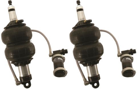 Front TQ Shockwaves For 1968-1972 Chevelle Cutlass For Use W/ Ridetech Lower Arms And Tall Spindles Pair Of Triple Adjustable Shock waves W/ 1/4 Inch Airline Fittings Ridetech