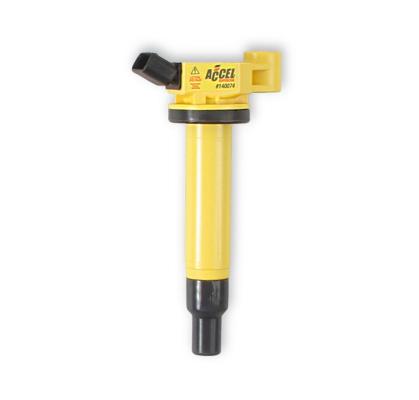 Direct Ignition Coil Supercoil Fits Toyota 3.0L V6 Direct OEM Replacement 15 Percent More Spark Energy Silicone Magnetic Steel Core Yellow Each ACCEL