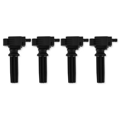 Direct Ignition Coil Kit- Supercoil-2012-2017 Ford Ecoboost 2.0L/2.3L L4 4-Pack Black Brand Supercoil Direct OEM Replacement ACCEL