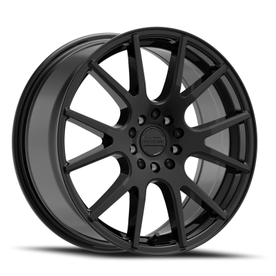 Aluminum Wheels 16x7 Intake 147B Black 40 Offset 5 on 100/5 on 114.3 Bolt Pattern 72.62 Bore Raceline