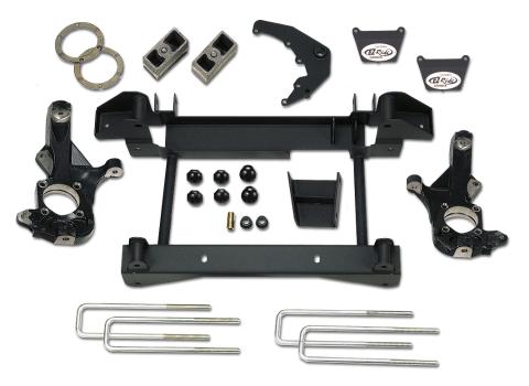 4 Inch Lift Kit 01-06 Silverado/Sierra 3500 / 3500HD w/1 Piece Sub Frame Tuff Country