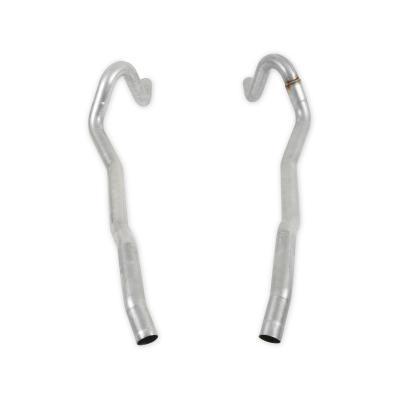 Pre-Bent Tailpipes Fits 1963-1974 Mopar A-Body 2.5-Inch Mandrel Bent Aluminized Steel Tailpipes Flowmaster