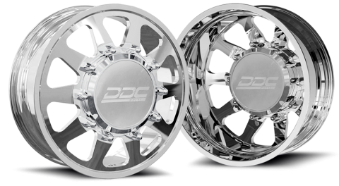 Dually Wheels The Ten Forged 22x8.25 8x170 Polished 99-04 Ford F-350 DDC Wheels