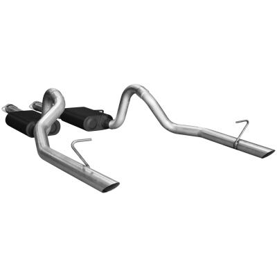 American Thunder Cat-Back Exhaust System 1986-1993 Ford Mustang Lx 5.0L Engine And 1986 Mustang Gt With 5.0L Engine Aggressive Sound Flowmaster