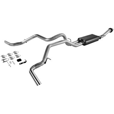 American Thunder Cat-Back Exhaust System 2000-2003 Chevrolet Tahoe And Gmc Yukon With 4.8L, 5.3L Engine Fits 2/4 Wheel Drive Moderate Sound Flowmaster
