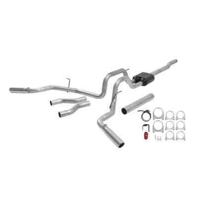 American Thunder Cat-Back Exhaust System 2004-2008 Ford F-150 And Lincoln Mark Lt Trucks With 4.6L, 5.4L Engine Aggressive To Moderate Sound Flowmaster