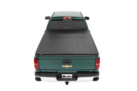 Soft Tonneau Cover EZ-Roll For 2015-24 Colorado/Canyon 5.0 Foot Black Tailgate Spoiler Not Included Bestop