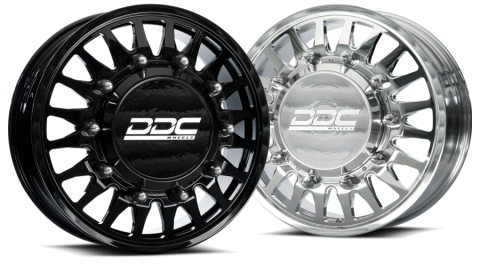 Dually Wheels The Spoke Forged 22x8.25 10x225 Polished 05-10 Ford 15-25 F-450/F-550 Dodge Ram 08-25 4500/5500 DDC Wheels