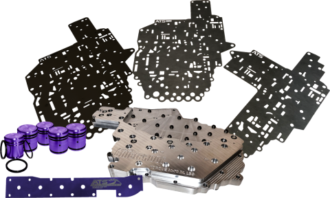 ATS 68Rfe Billet Channel Plate Kit Fits 2019+ 6.7L Cummins