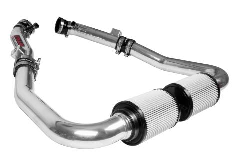 350Z Hi-Flow Ultra Long Dual Tube Air Intake Gen 3 Z33 Dry Filter 07-09 Nissan 350Z Stillen