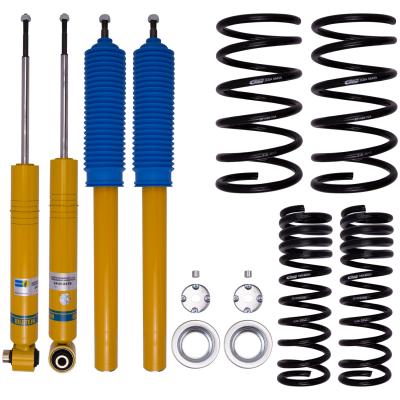 Suspension Kit BMW 525i 1995-1989 Monotube Front Lowered Height 25-35mm up to 970kg Axle Load Rear Lowered Height 20-30mm up to 1300kg Axle Load Without Self-Leveling Suspension Use with 2.5inch dust cap and 22mm nut B12 (Pro-Kit) Bilstein