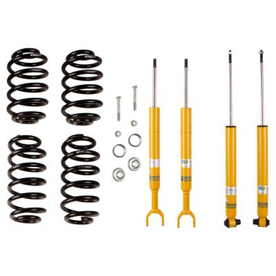 Suspension Kit Audi A6 1999-1998 Monotube Front Lowered Height 30mm up to 1230kg Axle Load Rear Lowered Height 30mm up to 1090kg Axle Load Without Self-Leveling Suspension Must reuse O.E. spring seat To Chassis # 4B-Y-200 000 B12 (Pro-Kit) Bilstein