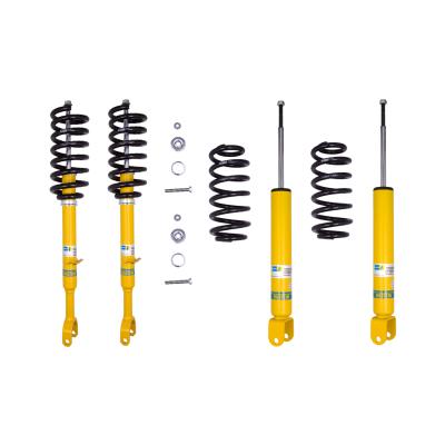Suspension Kit Audi A8 1999-1997 A8 Quattro 2001-1997 Monotube Front Lowered Height 25mm up to 1254kg Axle Load Rear Lowered Height 25mm up to 1230kg Axle Load Without Self-Leveling Suspension To Chassis # 4D-Y-020000 B12 (Pro-Kit) Bilstein