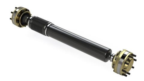 07-11 Wrangler JK 2 Door High-Angle Rzeppa CV Driveshaft Tera CRD60 Rear 3-6 Inch Lift TeraFlex