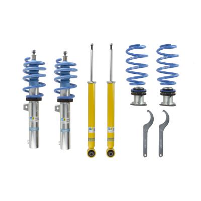 Suspension Kit Audi A3 2020-2015 Monotube Front Lowered Height 15-50mm Rear Lowered Height 15-50mm Without Electronic Suspension With 55mm Outside Strut Diameter With Independent Rear Suspension B14 (PSS) Bilstein