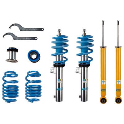 Suspension Kit Audi TT Quattro 2021-2016 Monotube Front Lowered Height 15-40mm up to 1040kg Axle Load Rear Lowered Height 15-35mm up to 870kg Axle Load Without Electronic Suspension B14 (PSS) Bilstein