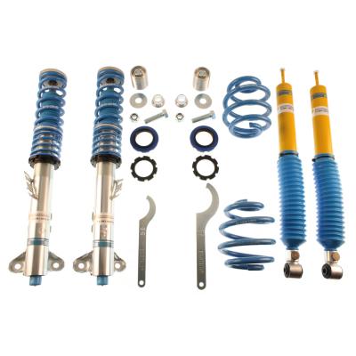 Suspension Kit BMW 318i 1998-1992 Monotube Front Lowered Height 35-55mm up to 930kg Axle Load Rear Lowered Height 20-40mm up to 1130kg Axle Load Wheel spacers may be required for some wheel/tire combinations B16 (PSS9) Bilstein