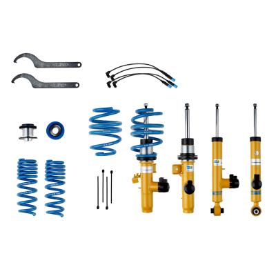 Suspension Kit BMW 228i xDrive 2016-2015 Twintube Front Lowered Height 30-50mm Rear Lowered Height 30-50mm With Electronic Suspension B16 (DampTronic) Bilstein