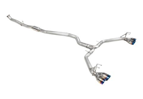 Honda Civic Cat-Back Exhaust Burnt Blue Tip For 22+ 1.5T Honda Civic Stillen