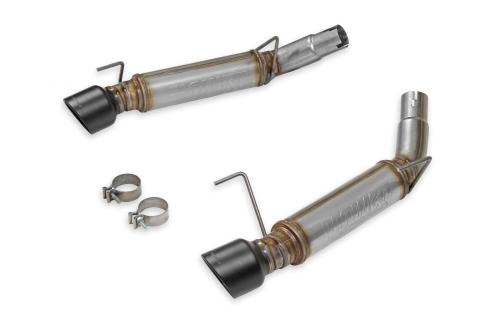 Flow Fx Axle-Back Exhaust System 2005-2010 Ford Mustang Gt, Shelby Gt, Gt500, California Special And Bullitt Cars With 4.6L And 5.4L Engines Aggressive To Moderate Sound Flowmaster