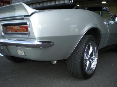 American Thunder Crossmember-Back Exhaust System Fits 1967-1968 Camaro And Firebird With V8 Engine 2.50 Inch Stainless Steel Aggressive To Moderate Sound Flowmaster