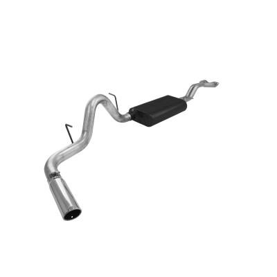 Force Ii Cat-Back Exhaust System Fits 1996-1999 Tahoe/Yukon With 5.7L Engine 4 Door Models Only. Stainless Steel Mild Sound Flowmaster