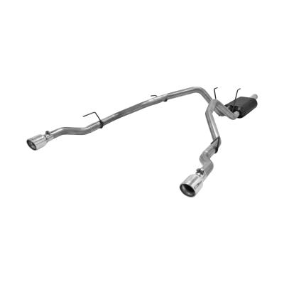 American Thunder Cat-Back Exhaust System 2009-2024 (Classic Body) Ram 1500 With 5.7L Hemi Engine, And 2009-2013 4.7L Models Aggressive Sound Flowmaster
