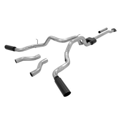 Outlaw Cat-Back Exhaust System 2009-2014 Ford F-150 With 4.6L, 5.0L And 5.4L Engines, Stainless Steel Aggressive Sound Flowmaster