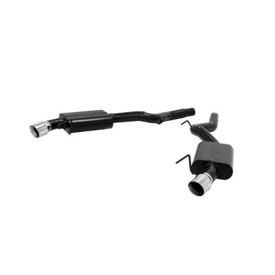 American Thunder Axle-Back Exhaust System 2015-2017 Ford Mustang Gt 5.0L Coupes & Convertibles Aggressive To Moderate Sound Flowmaster