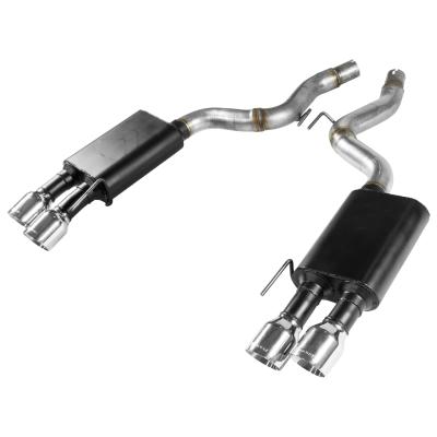 American Thunder Axle-Back Exhaust System Fits 2018-2023 Mustang Gt 5.0L Without Factory Active Performance Exhaust Valves Aggressive To Moderate Sound Flowmaster
