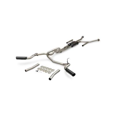 Outlaw Cat-Back Exhaust System Fits 2022-2025 Toyota Tundra, 3.4L, Includes Hybrid Models, Cat-Back, Dual Out Rear Or Side Exit, Stainless Steel Exhaust System Flowmaster
