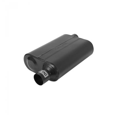40 Series Delta Flow Chambered Muffler 40 Delta Flow Stainless Steel 2.25 Offset In 2.25 Offset Out Aggressive Sound Flowmaster
