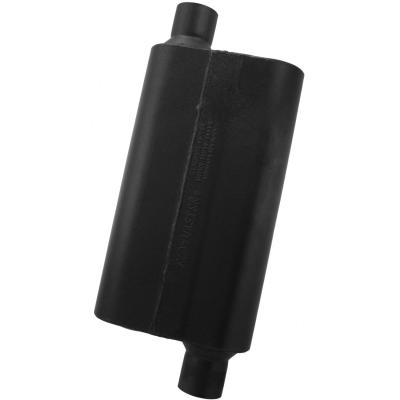 50 Series Delta Flow Chambered Muffler 50 Delta Flow Stainless Steel 2.25 Offset In 2.25 Offset Out Moderate Sound Flowmaster