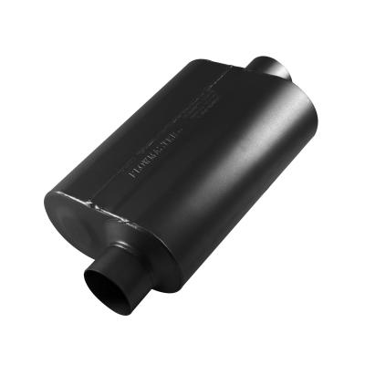 Super 40 Series Chambered Muffler Super 40 Stainless Steel 3.00 Offset In 3.00 Center Out Aggressive Sound Flowmaster