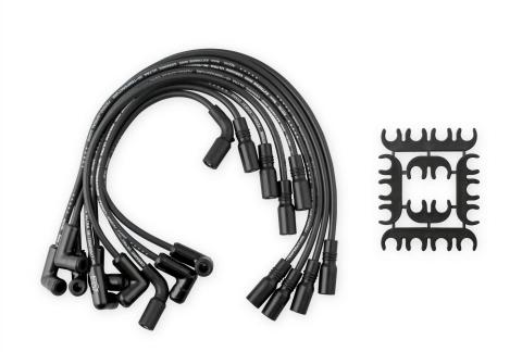 Spark Plug Wire Set Extreme 9000 Black Ceramic-Chevy/Gmc Truck 5.0/5.7L 96-00 This Custom Fit Extreme Heat Black Ceramic Spark Plug Wire Set Fits Chevy / Gmc Vortec V8 5.0/5.7L 1996-2000 ACCEL