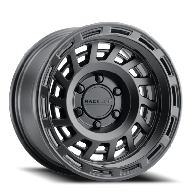 Aluminum Wheels 18x9 Halo 957B Satin Black -12 Offset 6 on 139.7 Bolt Pattern 106.1 Bore Raceline
