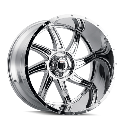 Vortex AT162 Chrome 22X12 5-139.7 -44MM 87.1MM Off Road Wheels American Truxx