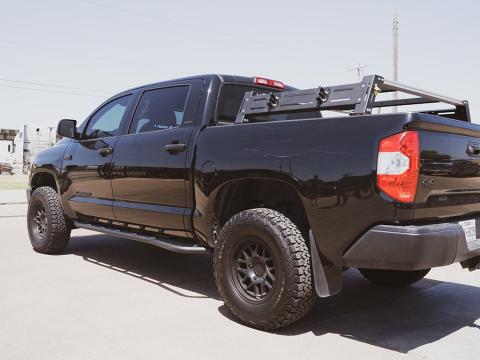 14-21 Tundra Overland Bed Rack Long Bed Low Profile Rack Cali Raised LED