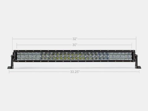 Second 32 Inch Light Bar with Relocation Mounts For 2016-2023 Tacoma Stealth Bumper/Combo Cali Raised LED