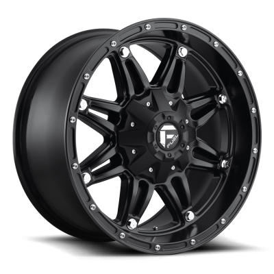 Aluminum Wheels 18X12 Hostage D531 5 On 114.3/5 On 127 Matte Black 78.1 Bore -44 Offset Fuel Off Road Wheels