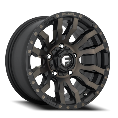 Aluminum Wheels 20X9 Blitz D674 5 On 127 Matte Black Double Dark Tint 71.5 Bore 1 Offset Multi Spoke Fuel Off Road Wheels