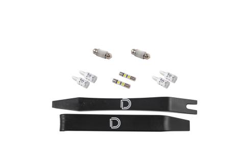 Interior LED Kit for 2007-2014 Toyota FJ Cruiser, Cool White Stage 2 Diode Dynamics