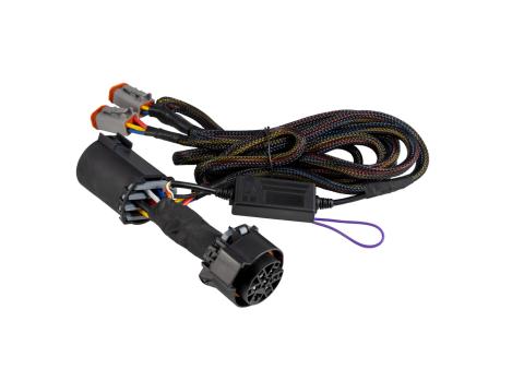 Stage Series C1R 7-pin Dual-Output Trailer Wiring Harness Diode Dynamics