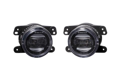 Elite Series Fog Lamps for 2005-2007 Dodge Magnum Pair Cool White 6000K Diode Dynamics