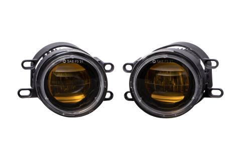 Elite Series Fog Lamps for 2009-2013 Toyota Matrix Pair Yellow 3000K Diode Dynamics